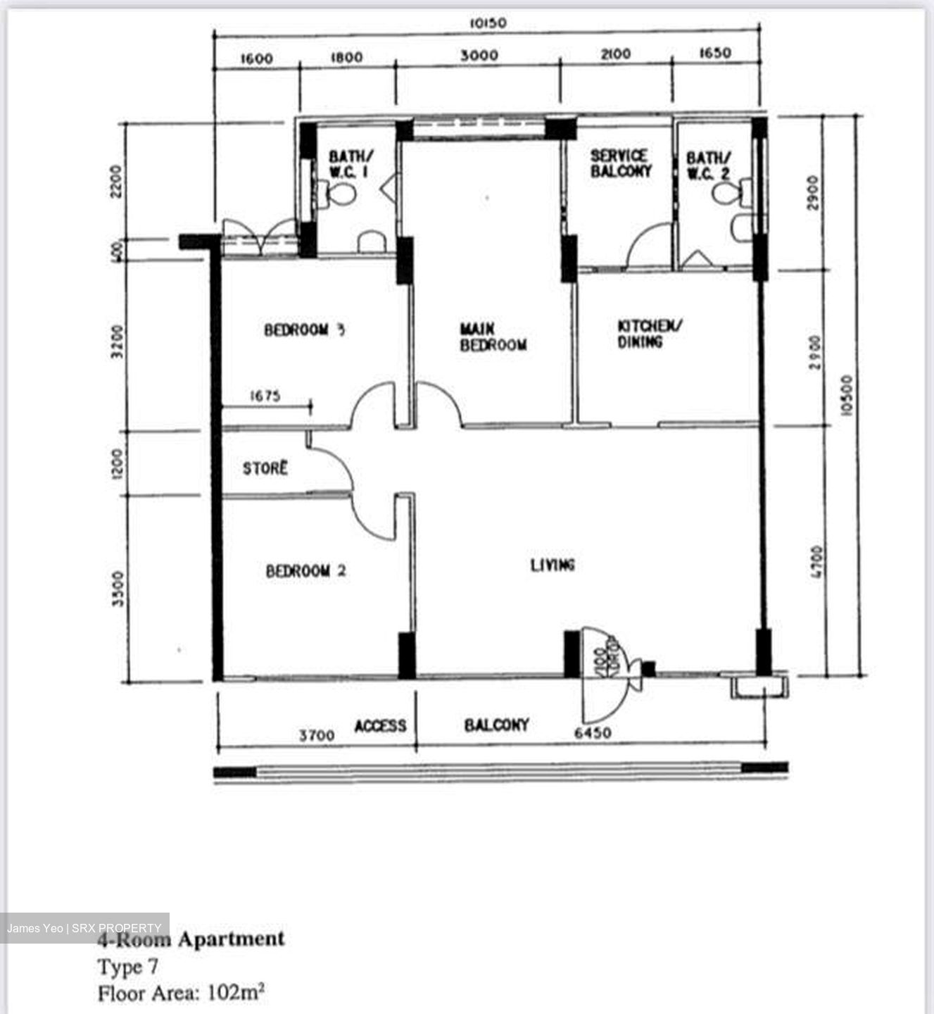 Blk 613 Woodlands Avenue 4 (Woodlands), HDB 4 Rooms #580740301